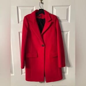 INTERMIX Vibrant Red Blazer